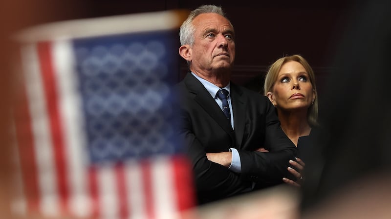 Actress Cheryl Hines and her husband, Robert F. Kennedy Jr.