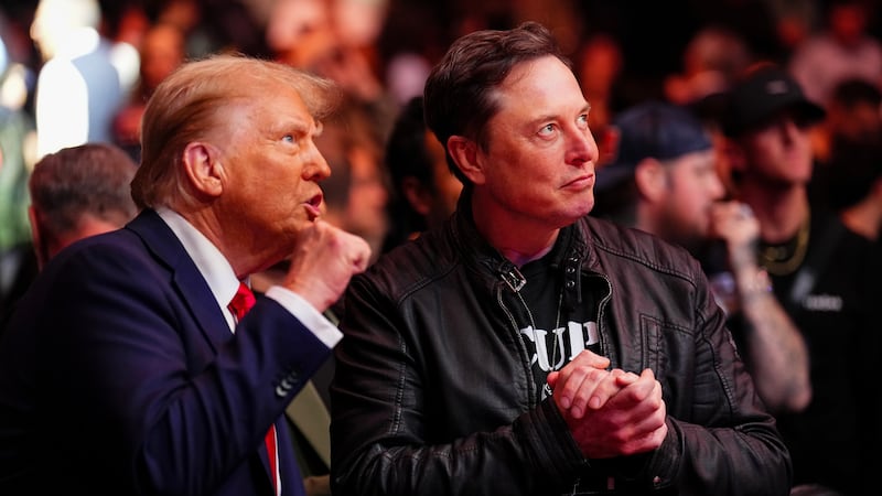 Donald Trump and Elon Musk