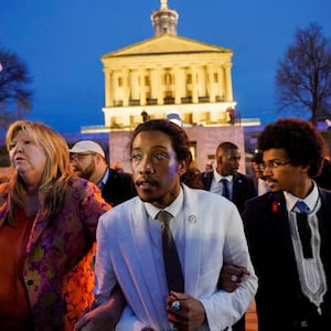 Rep. Justin Jones, Rep. Gloria Johnson, Rep. Justin Pearson