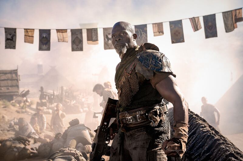 Djimon Hounsou in a still from ‘Rebel Moon 2’