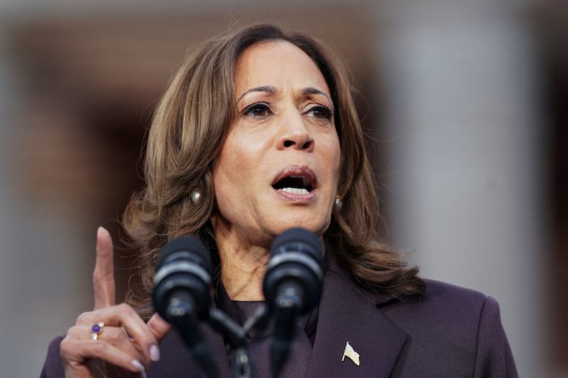 Kamala Harris, Howard University in Washington, U.S., Nov. 6, 2024.