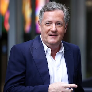 Journalist and TV presenter Piers Morgan leaves the BBC Headquarters in London, Britain, January 16, 2022.