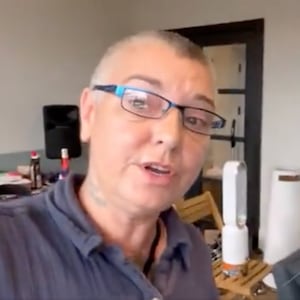 Sinead O'Connor spoke about her son's suicide in a video posted to Twitter before she died