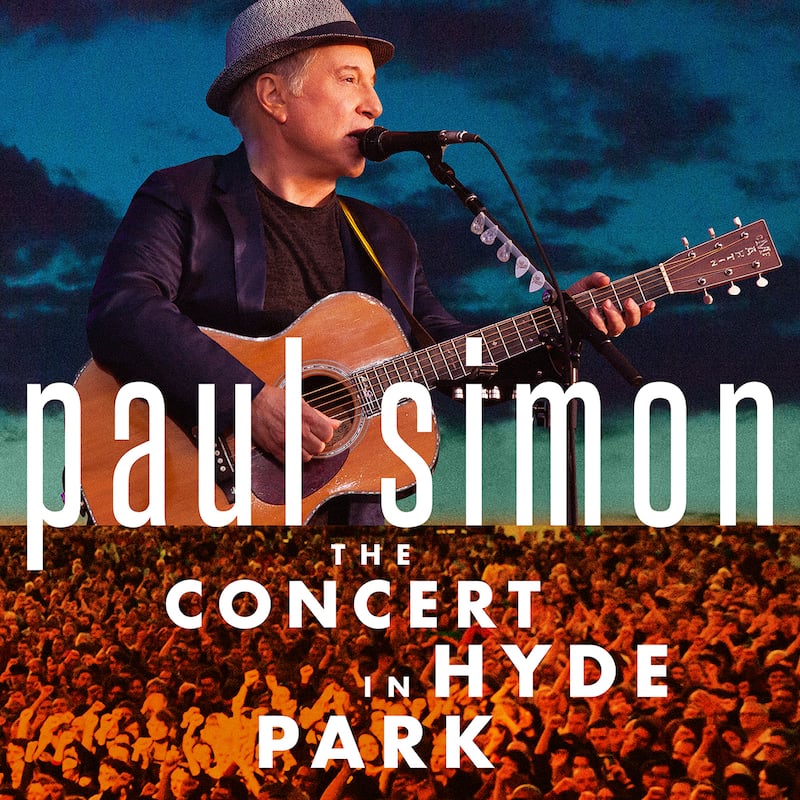 Image of Paul Simon album 'The Concert in Hyde Park'