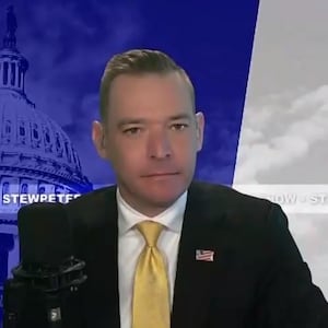 Far-right podcaster Stew Peters appears in a sponsored segment on Sinclair television stations.