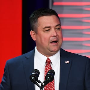 Florida GOP Chairman Christian Ziegler addresses attendees at the Republican Party of Florida Freedom Summit