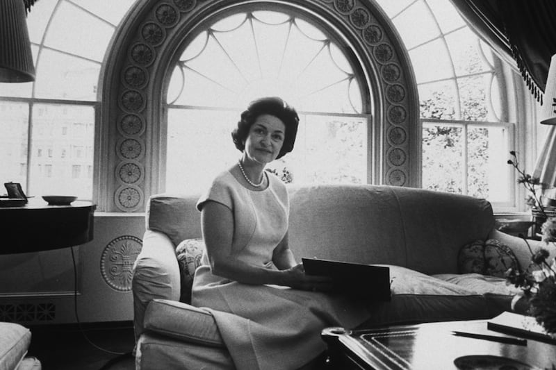 galleries/2012/01/25/americas-most-influential-first-ladies-from-eleanor-roosevelt-to-jacqueline-kennedy-photos/most-influencial-first-ladies-gal-bird_wifpcq