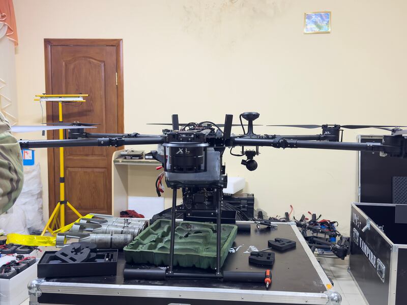 A Ukrainian drone.