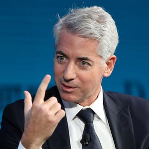 Bill Ackman, CEO of Pershing Square Capital, speaks at the Wall Street Journal Digital Conference in Laguna Beach, California