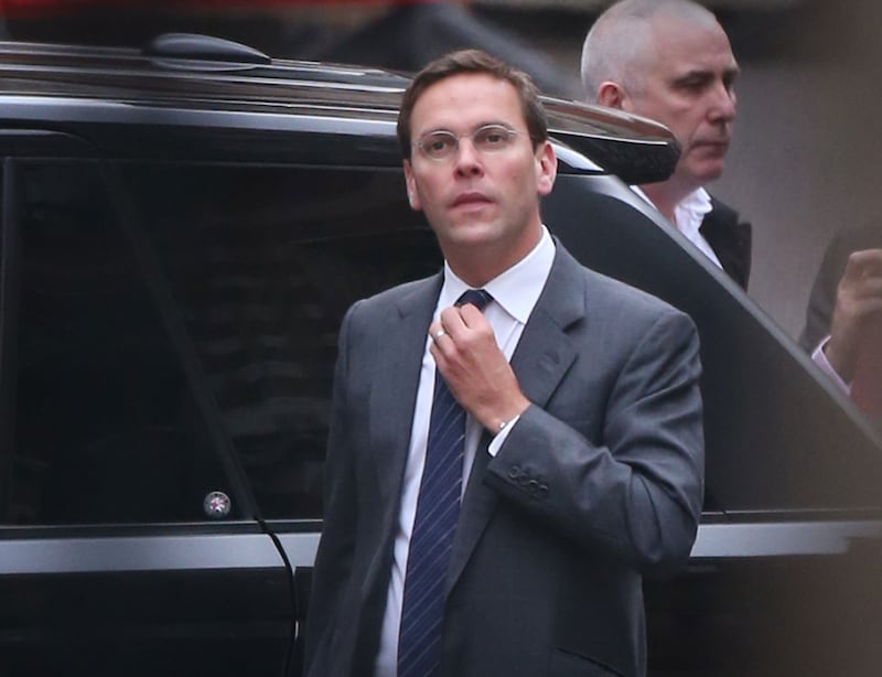 Former News International chairman James Murdoch 