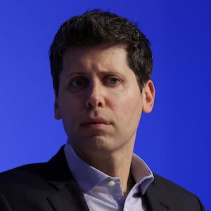 Ousted OpenAI CEO Sam Altman.