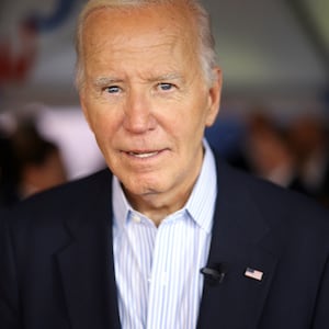 U.S. President Joe Biden attends a Labor Day campaign event, at IBEW Local Union #5 in Pittsburgh, Pennsylvania, U.S., September 2, 2024. 