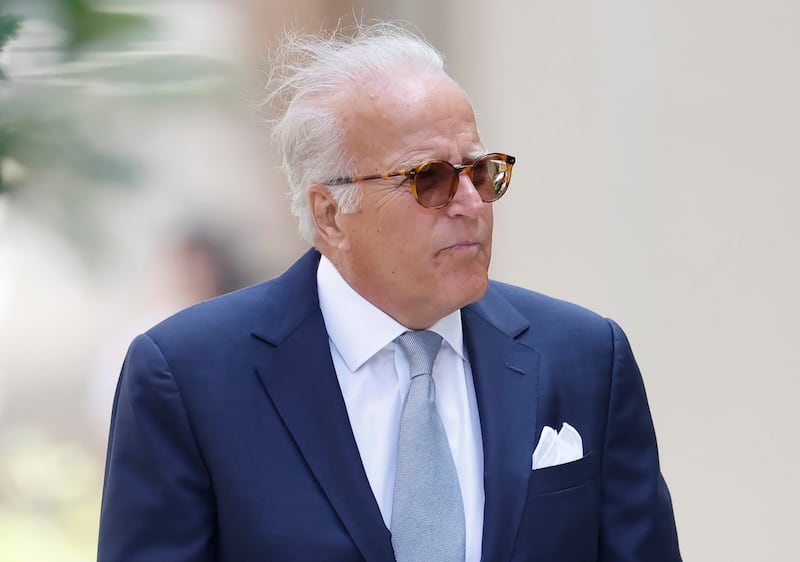 James Biden arriving at the courthouse on Friday.