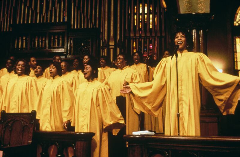 Whitney Houston in the The Preacher's Wife.