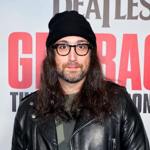 Sean Ono Lennon attends The Beatles Get Back The Rooftop Concert at AMC Lincoln Square Theater on January 30, 2022 in New York City