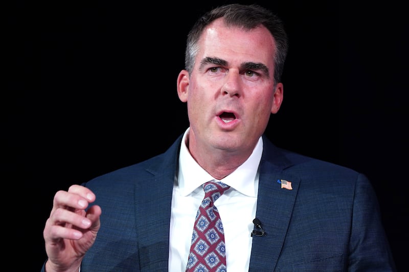 Governor Kevin Stitt (R-OK).  