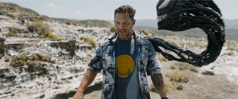 Tom Hardy stars as Eddie Brock/Venom