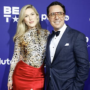 Olivia Nuzzi and Ryan Lizza attend the CBS News White House Correspondents' Dinner After Party on April 29, 2023 in Washington, DC.