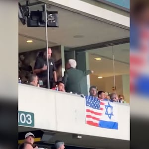 Video of security removing Norcross from Eagles game