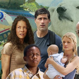 'Lost' cast illustration 