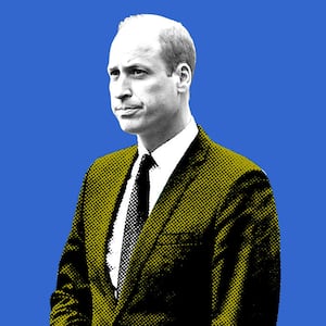 Photo-illustration of Prince William