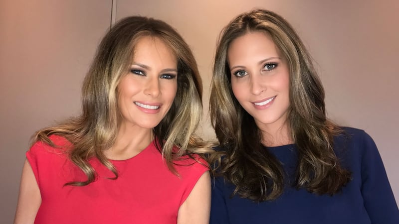 Stephanie Winston Wolkoff and Melania Trump