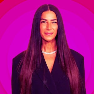 A photo illustration of Rebecca Minkoff.