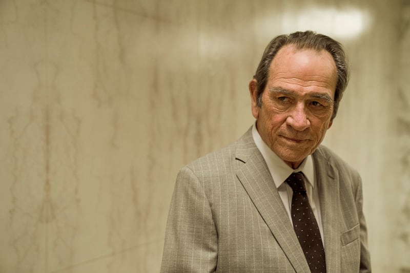 Tommy Lee Jones as Jeremiah O’Keefe in The Burial.