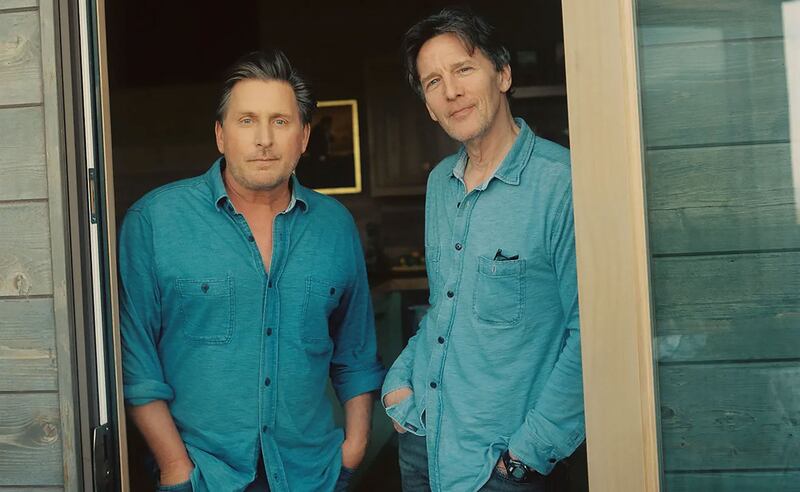 Emilio Estevez and Andrew McCarthy in 'Brats'