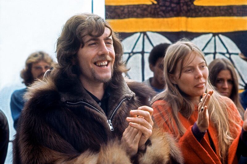 Graham Nash and Joni Mitchell.