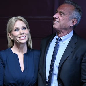 Donald Trump, Cheryl Hines and RFK Jr.