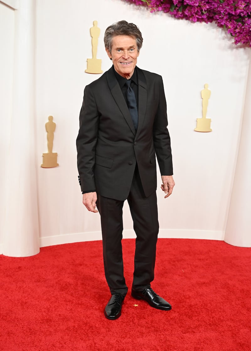 Willem Dafoe at the Oscars 