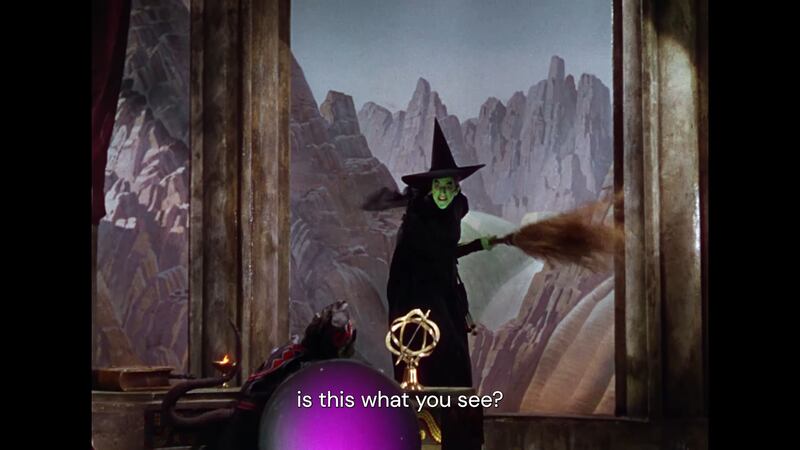 The Wicked Witch of the West in "The Wizard of Oz"