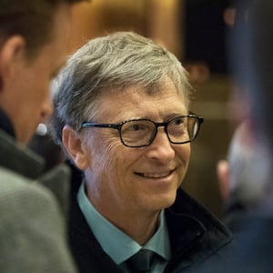 Bill Gates at Trump Tower