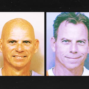 Joseph Lyle Menéndez, left, and Erik Galen Menéndez in Richard J. Donovan Correctional Facility in San Diego, California in 2023