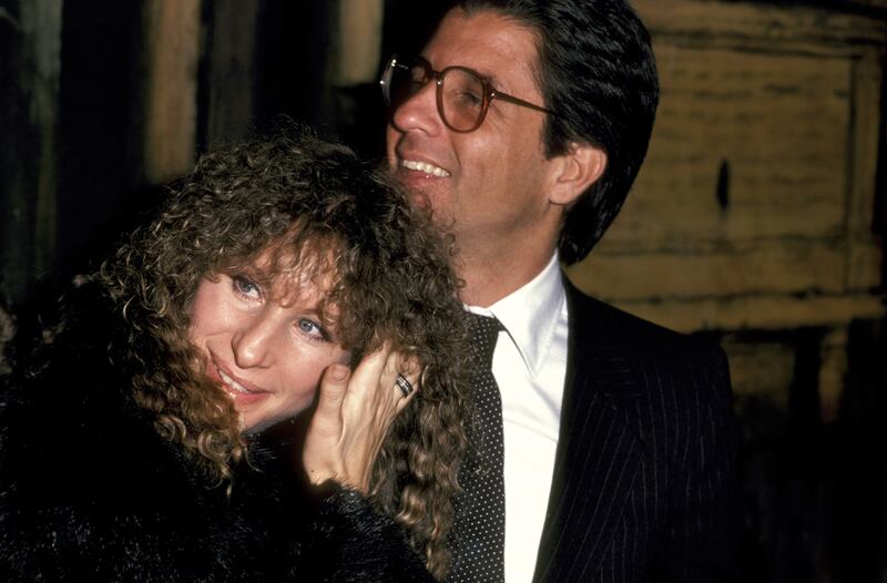 Jon Peters and Barbra Streisand