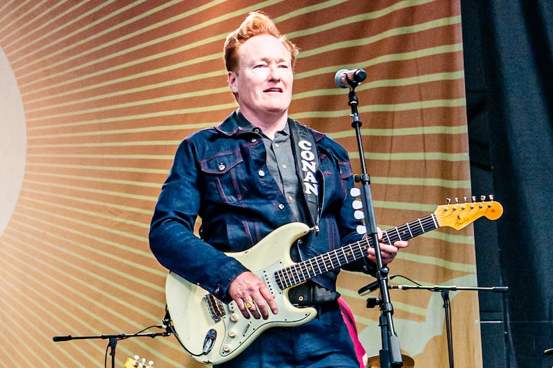 Conan O’Brien at Newport Folk Festival