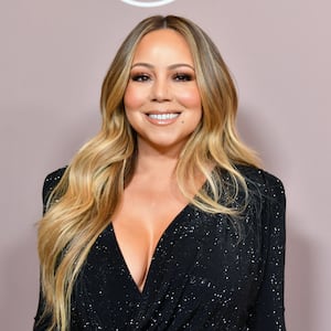 Mariah Carey at a red carpet event in 2019.