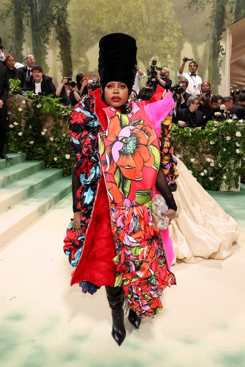 Erykah Badu at the Met Gala 2024