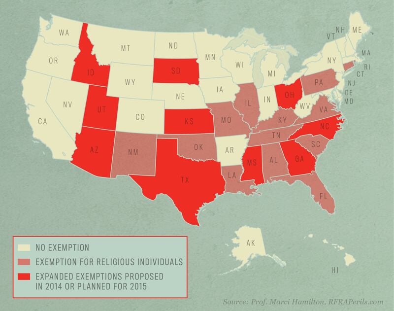 articles/2014/11/16/rfra-madness-what-s-next-for-anti-democratic-religious-exemptions/141114-RFRA-map-embed_a76skp