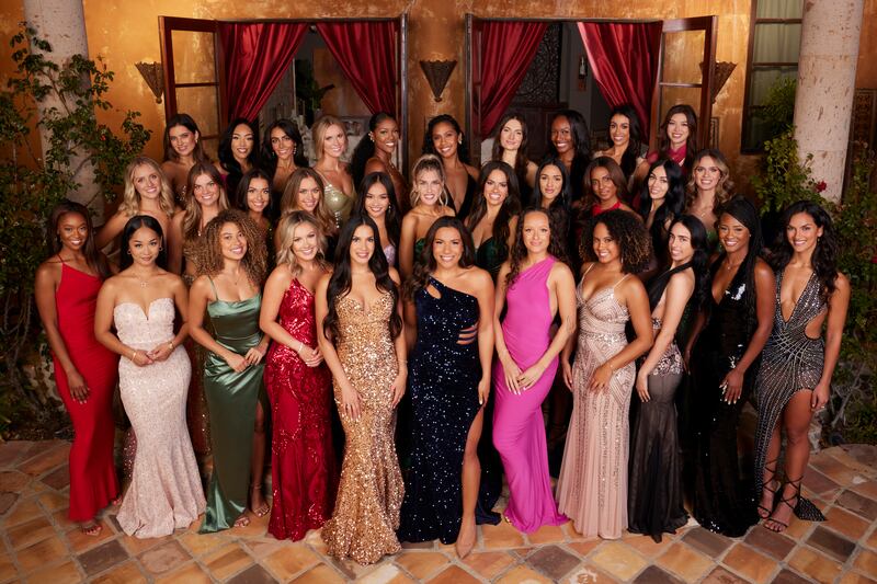 The cast of The Bachelor