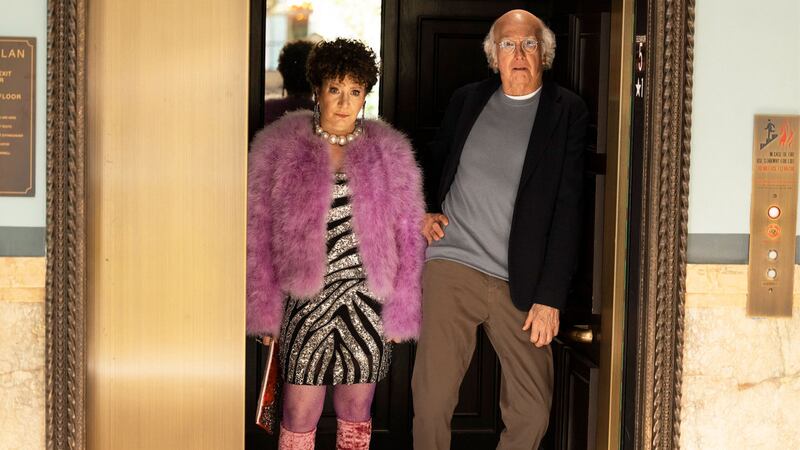 A photo including Susie Essman and Larry David  in the series Curb Your Enthusiasm on HBO