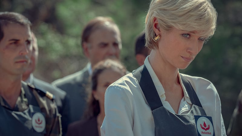 Elizabeth Debicki as Princess Diana in 'The Crown.'