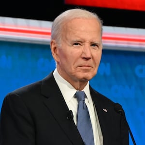 President of the United States Joe Biden at CNN Studios in Atlanta, Georgia, United States on June 27, 2024. 