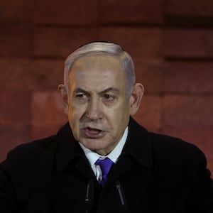 Israeli Prime Minister Benjamin Netanyahu.