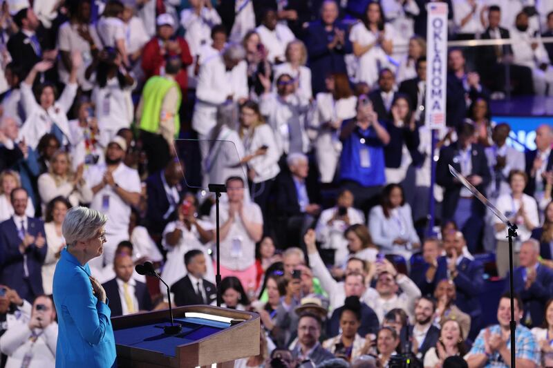 Elizabeth Warren at the DNC