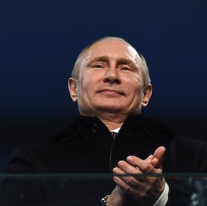 Russian President Vladimir Putin in Sochi, Russia.