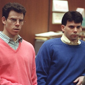 Erik and Lyle Menendez in court