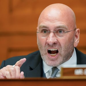 Clay Higgins speaks during a House hearing.