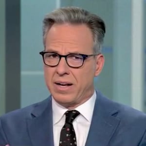 Jake Tapper reacts to a vulgur message sent to a GOP congressman’s wife.